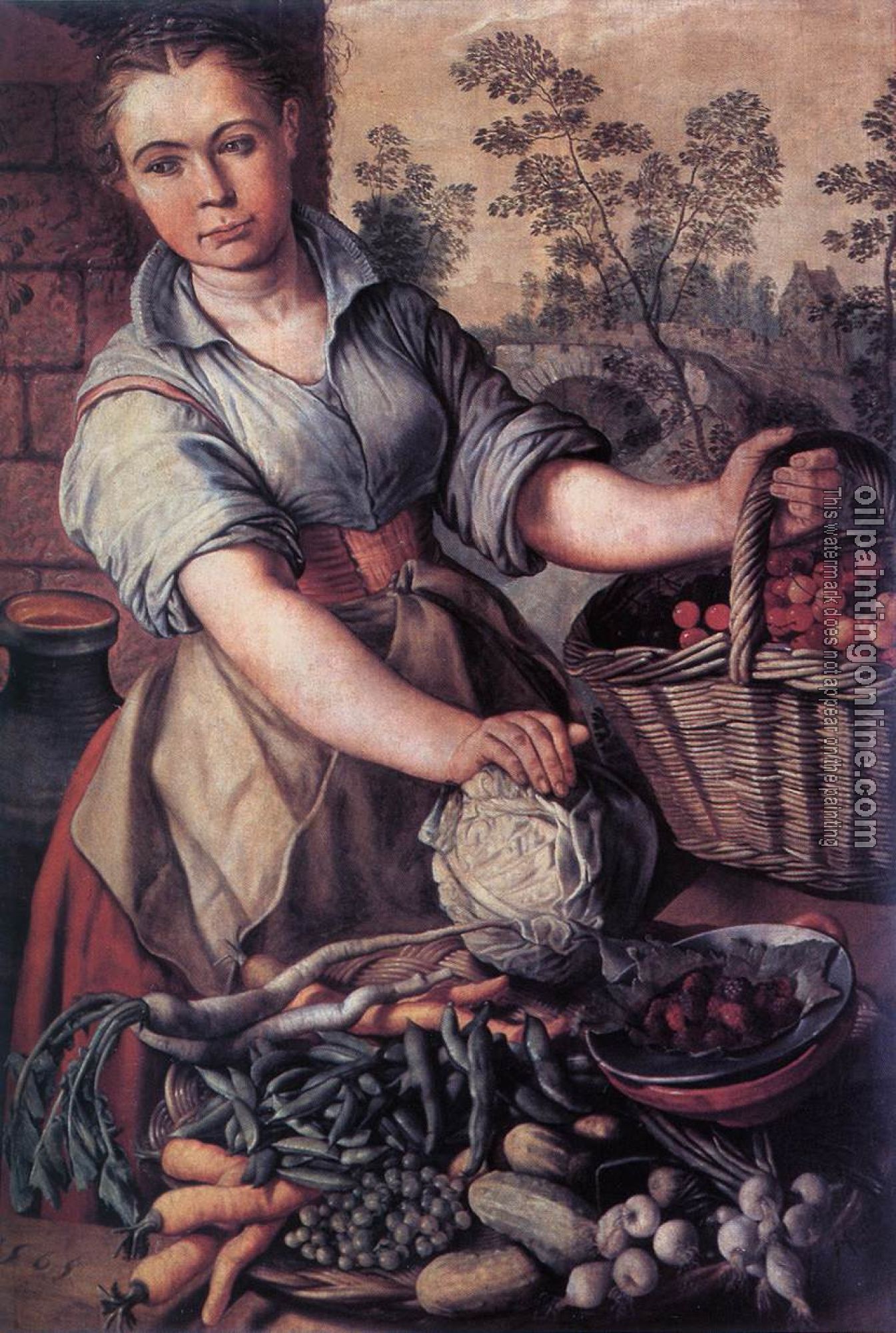 Beuckelaer, Joachim - Vegetable Seller